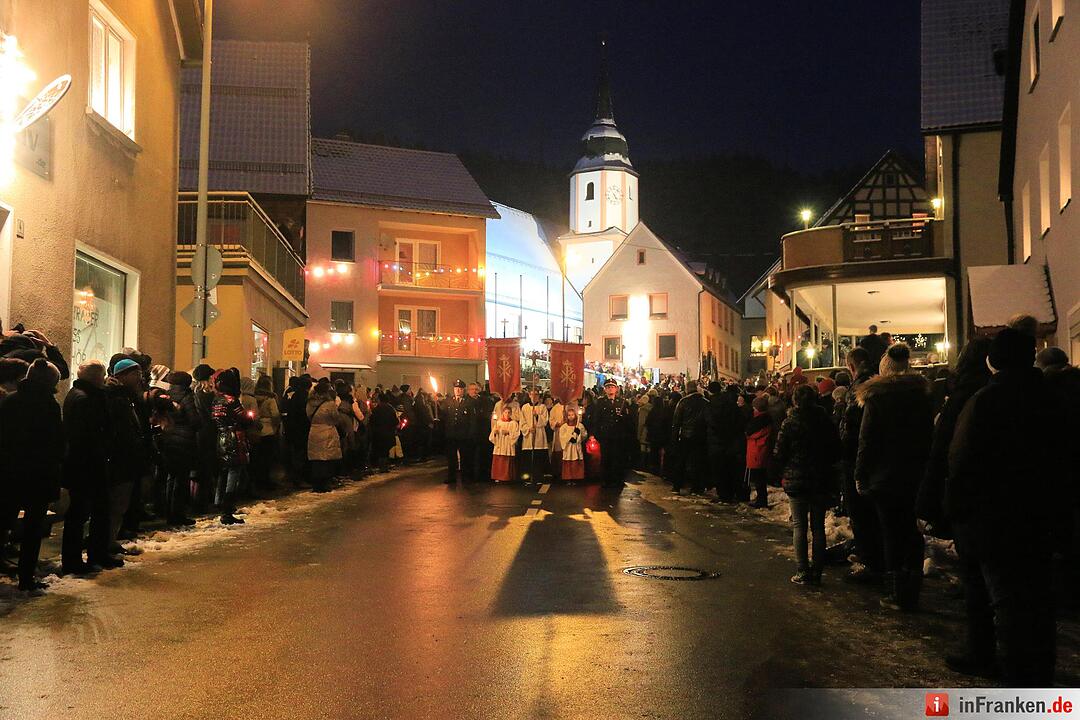 Beeindruckendes Lichterfest in Obertrubach