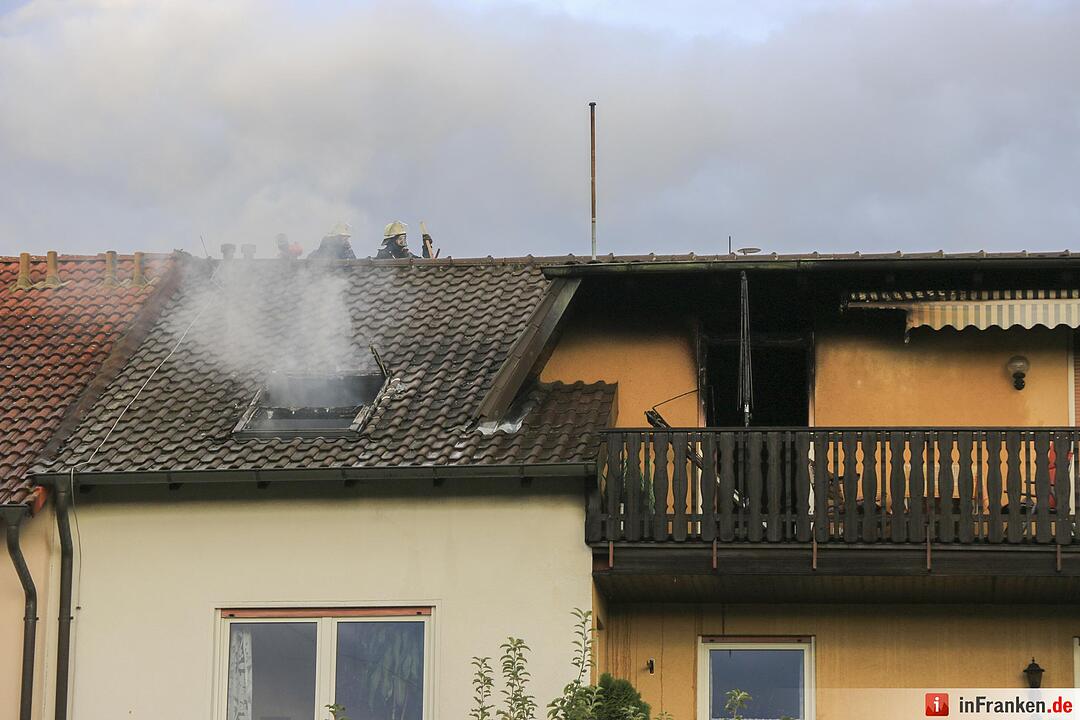 Brand in Hallstadt