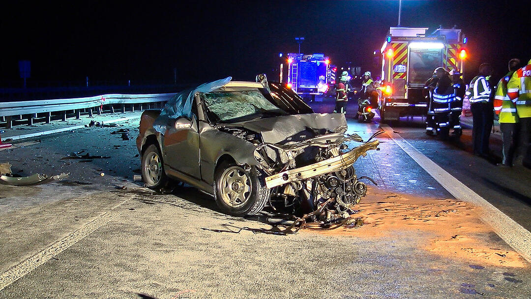 Tödlicher Geisterfahrerunfall auf der A7