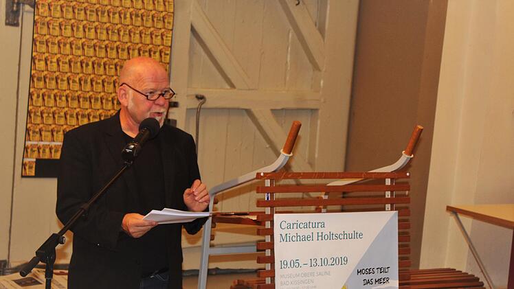 Kabarettist Bernd Gieseking Foto: Werner Vogel