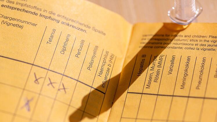 Eintr&auml;ge im Impfpass