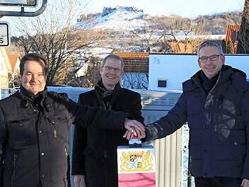 Bernd Kohlbauer, Klaus Neuendank und Bernd Drummer (v. l.) Foto: gal