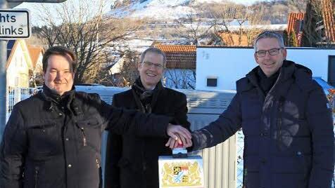 Bernd Kohlbauer, Klaus Neuendank und Bernd Drummer (v. l.) Foto: gal