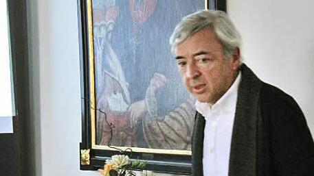 Architekt Enrique Sobejano stellte sein Konzept in Haßfurt vor.  Foto: Andreas Lösch