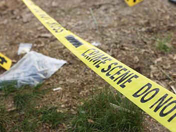 Absperrband, Polizei, Einsatz, Verbrechen