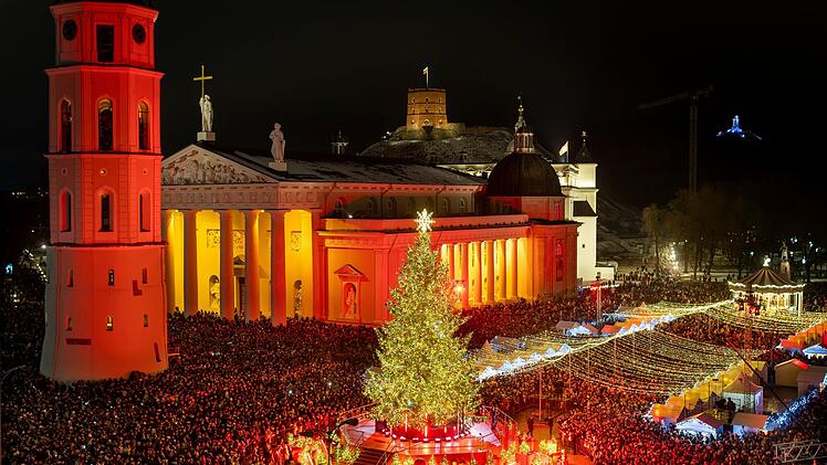 Weihnachtsbaum in Litauen
