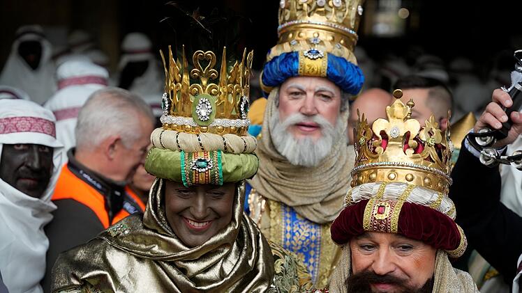 Parade der Heiligen Drei K&ouml;nige in Sevilla