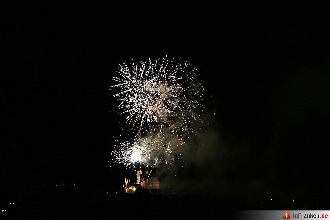 Sandkerwa-Feuerwerk in Bamberg