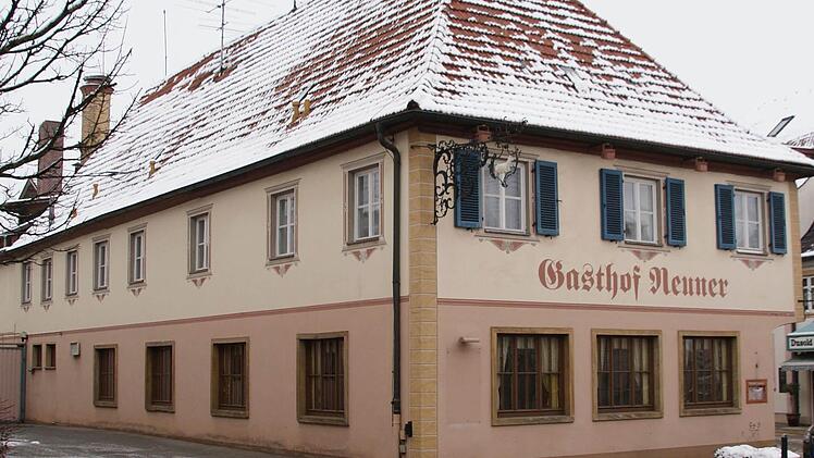 Der ehemalige Gasthof Neuner in der Mainstraße in Ebensfeld Foto: Mario Deller
