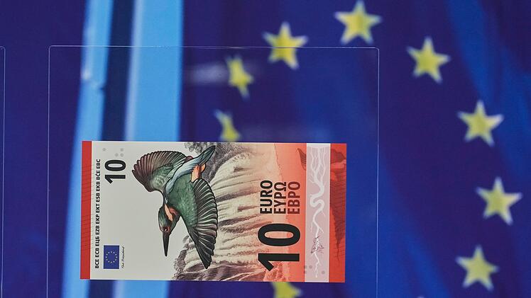 Vorstellung der Entw&uuml;rfe f&uuml;r die Euro-Banknoten