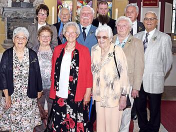 Sie konnten ihre Gnaden-Konfirmation in Erinnerung an den Konfirmationstag vor siebzig Jahren feiern.