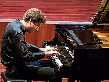 Der Pianist Benjamin Moser gestaltete den Abschluss-Abend des Beethoven-Zyklus".Foto:Jochen Berger