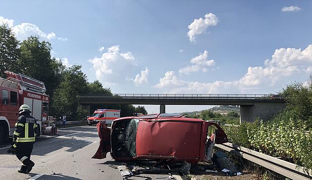 A70 bei Viereth: Kollision im Feierabendverkehr