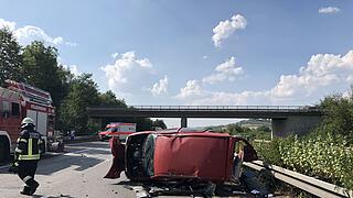 A70 bei Viereth: Kollision im Feierabendverkehr