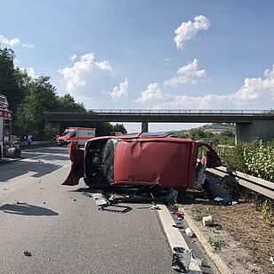 A70 bei Viereth: Kollision im Feierabendverkehr