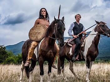 Die beiden Neuen: Nik Xhelilaj und Wotan Wilke Möhring als Winnetou und Old Shatterhand.  Foto: Nikola Predovic, RTL