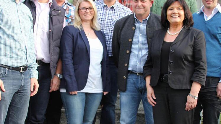 Der neue Gemeinderat in seiner Gesamtheit.