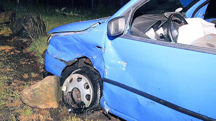 Unfall in Hallstadt am 25. Mai 2015 Foto: Ferdinand Merzbach