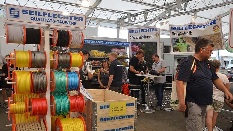 Die Offroad-Messe Abenteuer und Allrad in Bad Kissingen in 2019. Peter Rauch