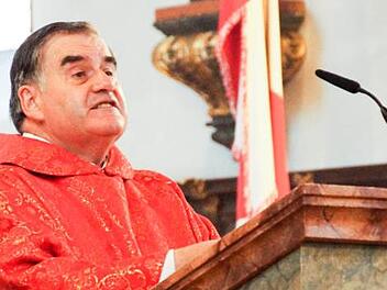 Pfarrer Bernhard Friedmann feierte einen Dankesgottesdienst in der Kirche St. Vitus anlässlich seines Priesterjubiläums.Joseph Beck