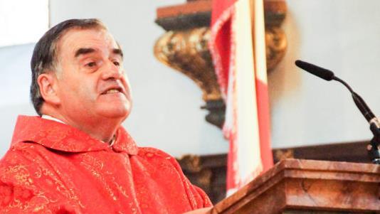 Pfarrer Bernhard Friedmann feierte einen Dankesgottesdienst in der Kirche St. Vitus anlässlich seines Priesterjubiläums.Joseph Beck