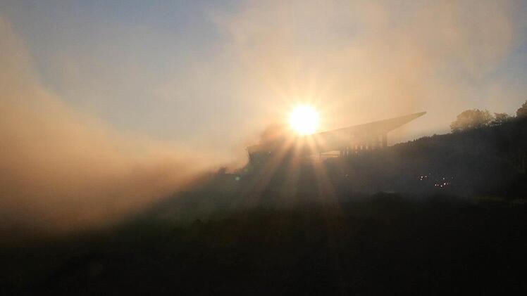 Eindrücke vom Morgen nach dem Brand. Foto: Ralf Ruppert