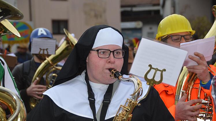 Faschingszug von Lauter nach Katzenbach Peter Rauch