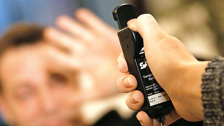 Mit Pfefferspray angegriffen