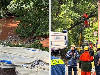 Sturm &uuml;ber Mittelfranken: Bundesstra&szlig;e gesperrt, H&auml;user besch&auml;digt