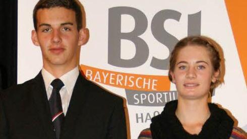 Ramon Schumann und Elisa Jäger sind die Sportler des Jahres.