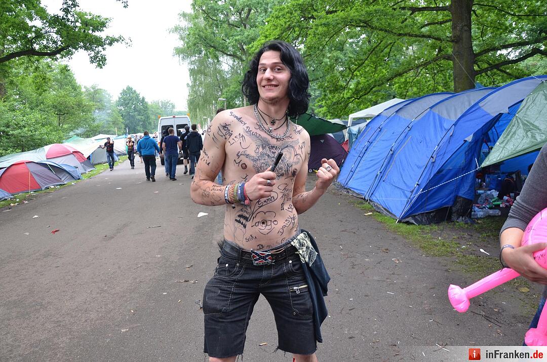 Rock im Park 2016: Besuch auf dem Zeltplatz
