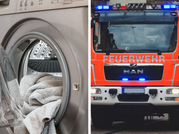 Erlangen: Waschmaschine gerät in Brand Erlangen: Waschmaschine gerät in Brand