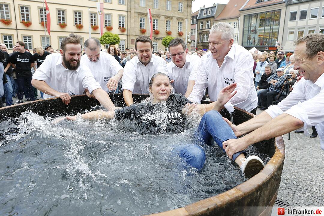 Gautschfeier 2015 der Mediengruppe Oberfranken in Bamberg