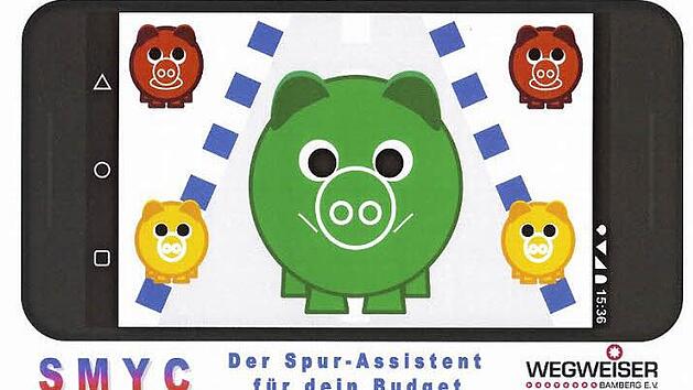 Das Sparschein auf dem Smartphone signalisiert, wie es um die eigenen Finanzen gerade steht. Foto: pr