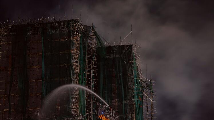 Nach Brand in Hongkong