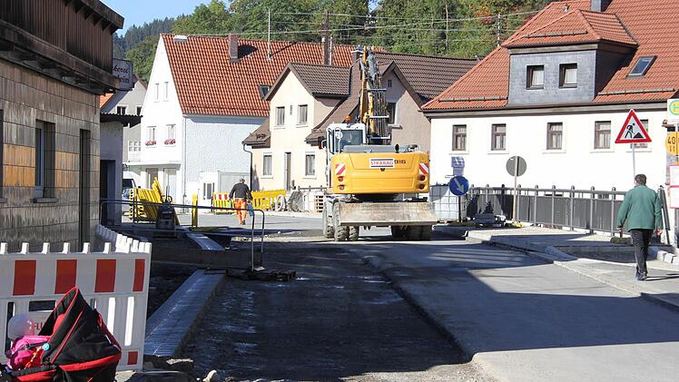 Die letzten Arbeiten laufen.  Foto: Friedwald Schedel