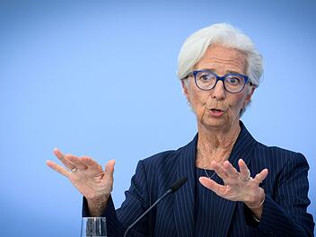 Christine Lagarde, Pr&auml;sidentin der Europ&auml;ischen Zentralbank,