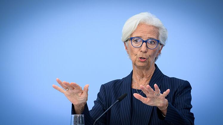Christine Lagarde, Pr&auml;sidentin der Europ&auml;ischen Zentralbank,