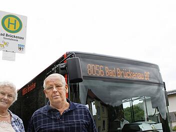 Kurgäste wie Waltraud und Egon Manfraß dürfen demnächst kostenlos mit dem Bus fehren. Foto:Ruppert
