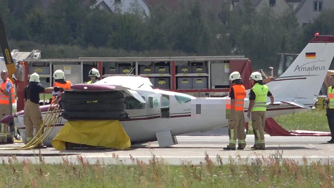 Cessna muss in Nürnberg notlanden - niemand verletzt