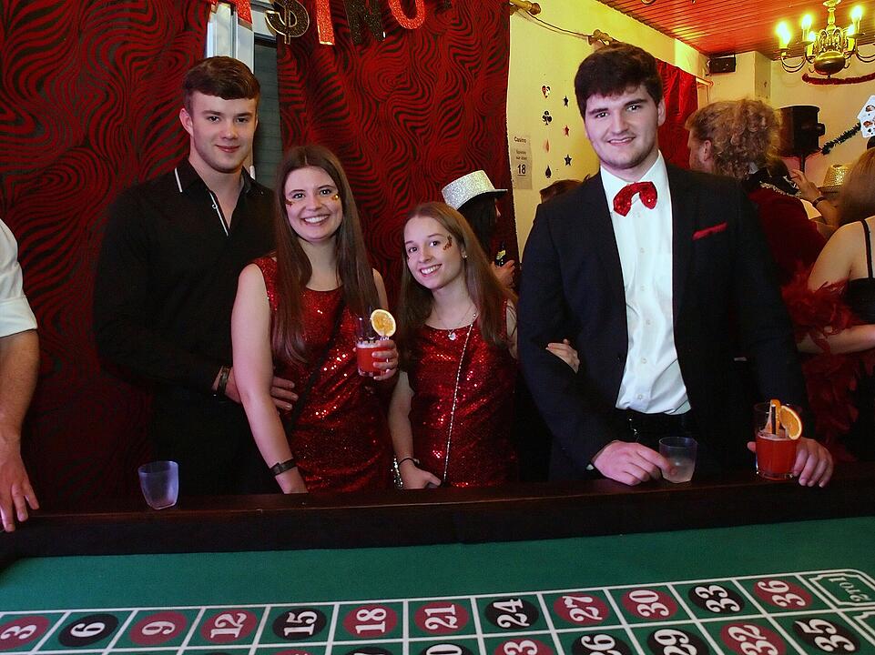 Casino Feeling im Sportheim