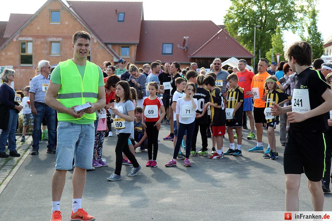 Benefizlauf "Lauf für Uganda" in Hannberg