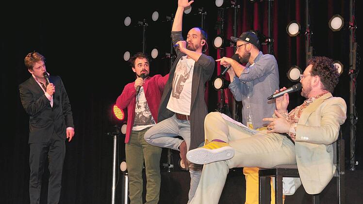 A-cappella-Band "Viva Voce" in Haßfurt Foto: Ulrike Langer