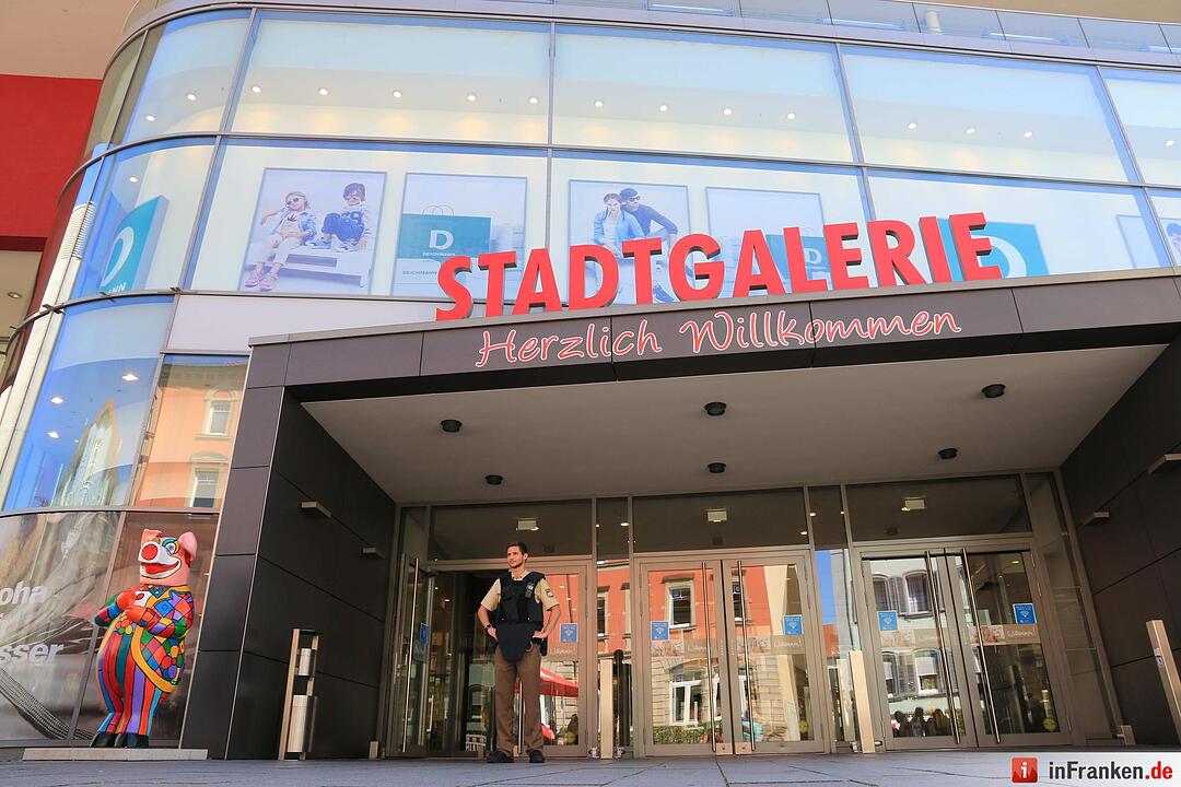 Verdächtige Person in Schweinfurter Stadtgalerie