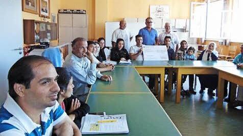 Weißenohe erhält vom Verein "lagfa" Fördergeld für verpflichtenden Sprachkurs. Foto: Petra Malbrich