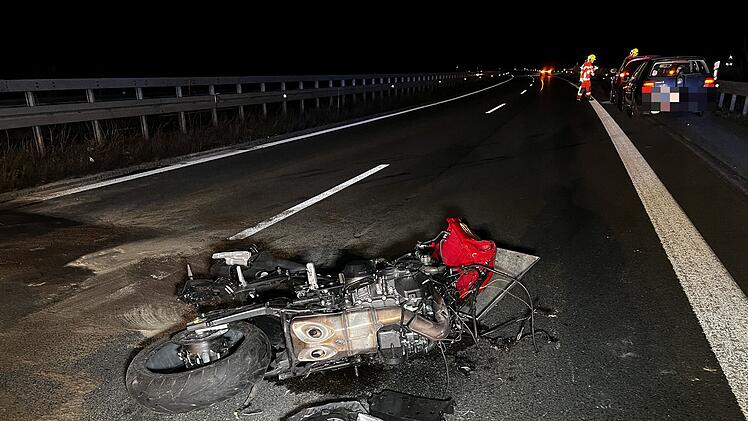 Motorradunfall auf der A73 endet t&ouml;dlich