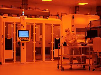Die neue Fabrik zur Sensorherstellung der Siemens Healthineers in Forchheim