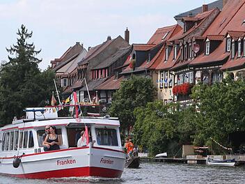 Das Bild entstand während der Sandkirchweih, als die Zwangspause der MS "Franken" zu Ende war. Foto: RiegerPress