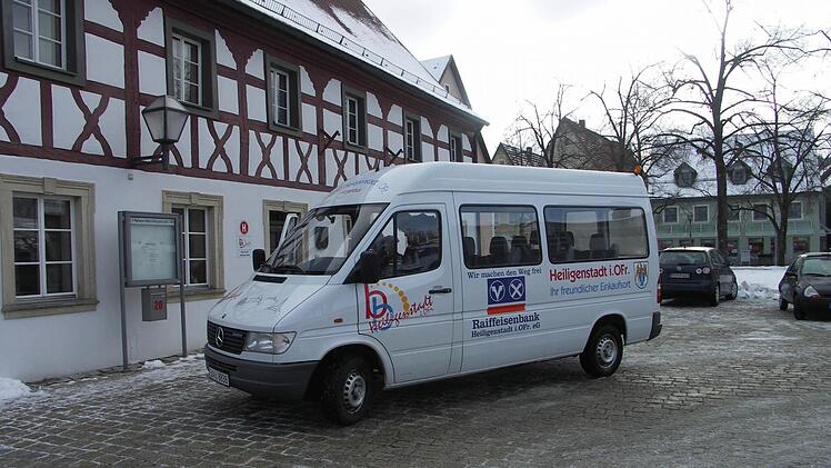 Der Bürgerbus der Marktgemeinde Heiligenstadt. Foto: Schwind