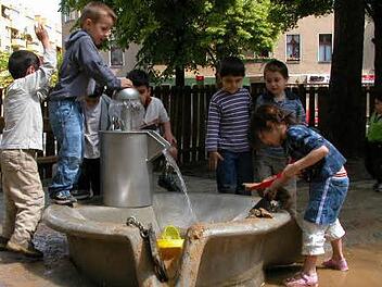 Einen Wasserspielplatz sollen nach den aktuellen Planungen auch die Kinder von Elfershausen bekommen. Foto: Winfried Ehling